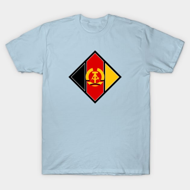 East Germany Air Force Roundel T-Shirt by Yesteeyear